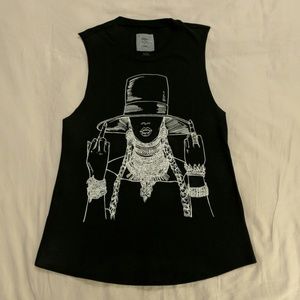 Beyonce Formation World Tour Middle Finger Tank